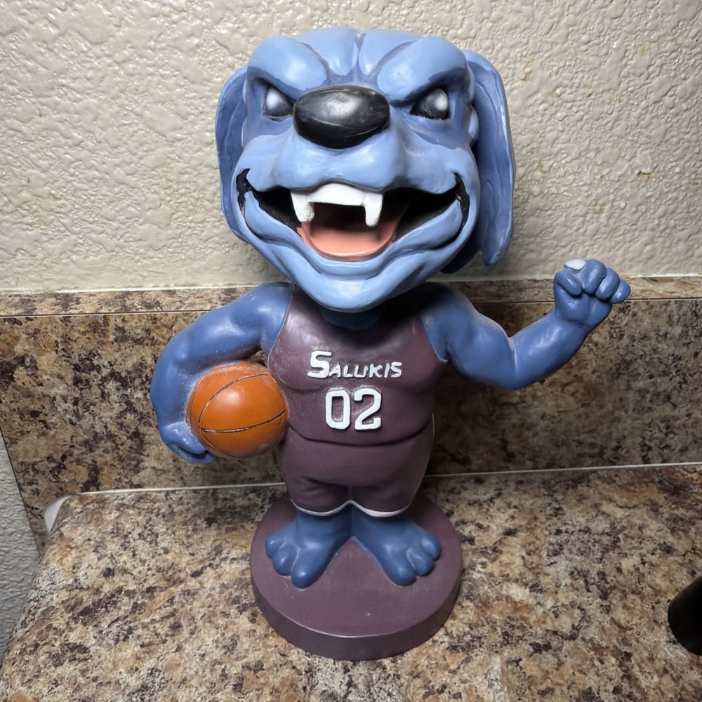Southern Illinois Salukis College Mascot Bobblehead University NCAA SIU 2002
